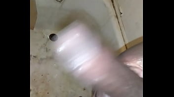 Jacking off in the shower