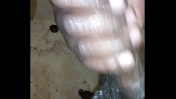 Jacking off in the shower