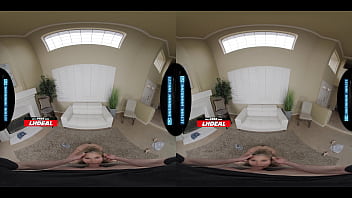 Pretty chloe rose sneaks over for hard dicking