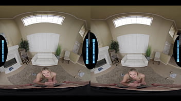 Pretty chloe rose sneaks over for hard dicking