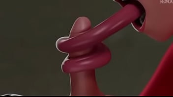 Cartoon blowjob