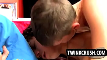 Horny Blindfolded Twink Getting Fucked Hard Anally thumbnail