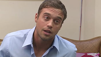 Black ebony beauty cougar boss candice nicole with big tits seduce white boy to interracial fuck at job interview