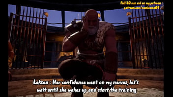 Yoruichi gets fucked by 2 warriors