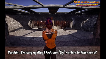 Yoruichi gets fucked by 2 warriors