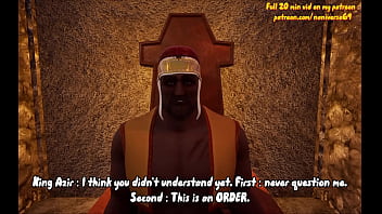 Yoruichi gets fucked by 2 warriors