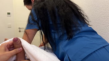 Where relaxation turns to temptation her hands his weakness