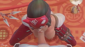 Kirito is a healer so slutty