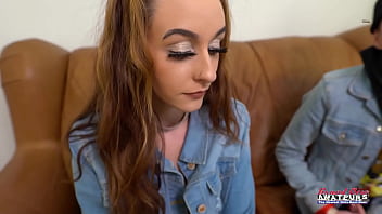 Skinny horny hotties lola and sassy lick their pussies and share a cock