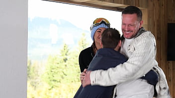 Ski slut kitana lure hooks up with old flame for dp threesome gp3177