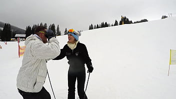 Ski slut kitana lure hooks up with old flame for dp threesome gp3177