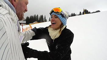 Ski slut kitana lure hooks up with old flame for dp threesome gp3177