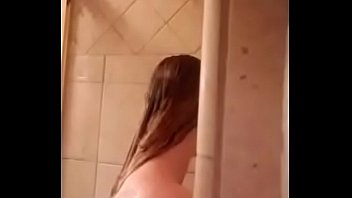 Showering Teen Girl Recording For Her Boyfriend thumbnail
