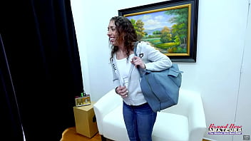 Exotic brunette hottie mercedez sucks a big cock and gets her pussy fucked