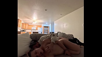 Bent over and let him use me