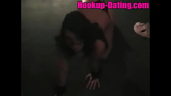 Brunette amateur uk posing in underwear with glasses on