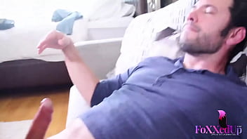 Jenna foxx took tommy 's cock deep down her throat before facial