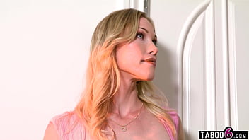 Tight step mom finds step son doing things that turned her on big time