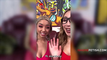 Asian milf bares it all live for views