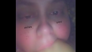 Slut makes herself puke