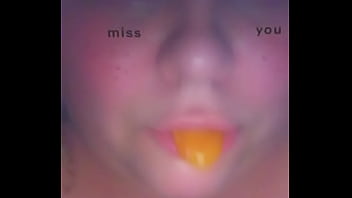 Slut makes herself puke