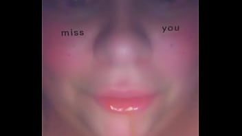 Slut makes herself puke