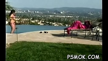 Playing with her juicy vagina