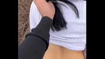 He takes the sperm out of her pussy with his big cock and she eats it