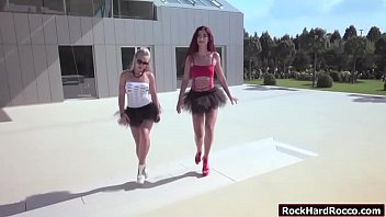 Redhead Shona River And Blonde Helena Valentine Are Finding Their Dance Instructor After That They Start Kissing Each Other And Pulls Out Instructors Big Cock And Suck It They Move To Lakeside And Get Their Pussy Fucked One By One thumbnail