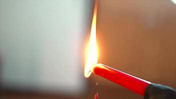 Wax punishment for fit milf