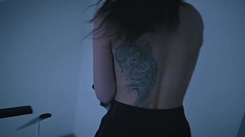 Former catwalk model tanya caught in the stairwell