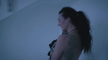 Former catwalk model tanya caught in the stairwell