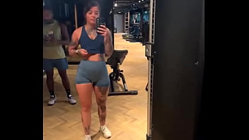 Trynna distract my gym partner