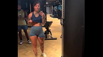 Trynna distract my gym partner