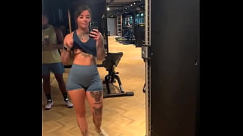 Trynna distract my gym partner