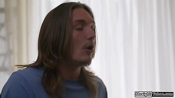 Lulu chu had a crush on her stepbro one day she caught him spying on her mum so she now got him on the leg and made him fuck his petite stepsis