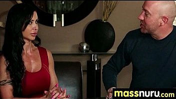 Nuru massage ends with a hot shower fuck 5