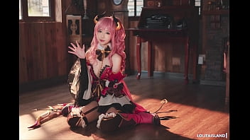 Japanese teenie girls in the nice took