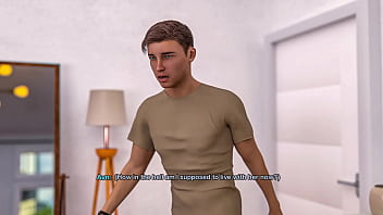 My bimbo dream #04 masturbating and cumming hard over my stepmom's new big fake tits