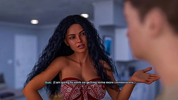 My bimbo dream #04 masturbating and cumming hard over my stepmom's new big fake tits