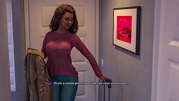 My bimbo dream #04 masturbating and cumming hard over my stepmom's new big fake tits