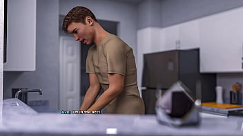 My bimbo dream #04 masturbating and cumming hard over my stepmom's new big fake tits