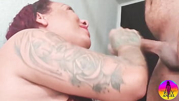 Trailer redhead milf maid sucked and gave her pussy