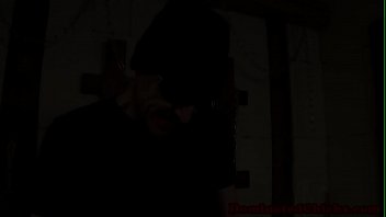 Chubby slave whipped and dominated