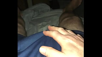 Over shorts masterbation