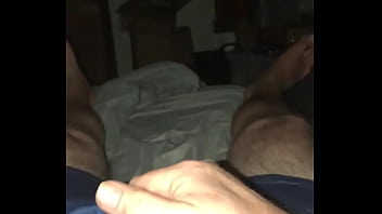 Over shorts masterbation