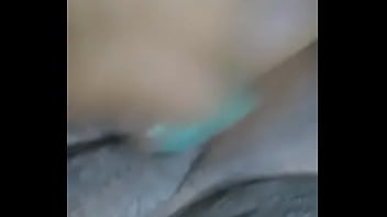 Latina playing with herself