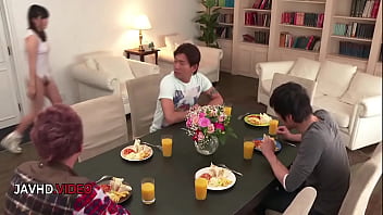 Sensual asian trio shares intimate creampie encounter