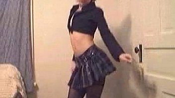 1351956 hot teen goth girl strips for you