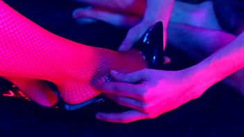 Foot goddess training her slave